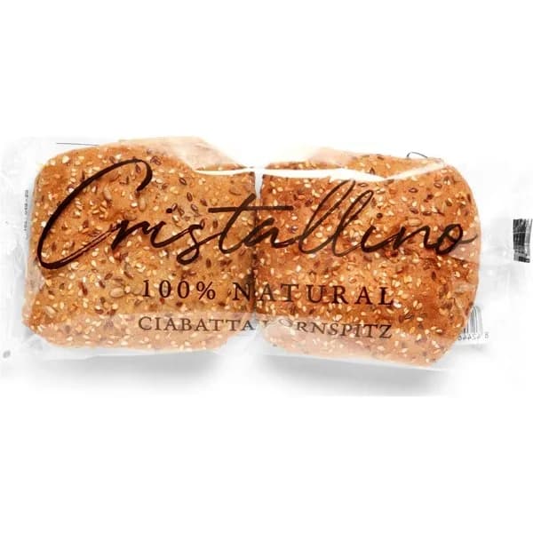 2 Panes Cristal Chapata Cereales - 0.2 kg - Imagen del producto en Findit