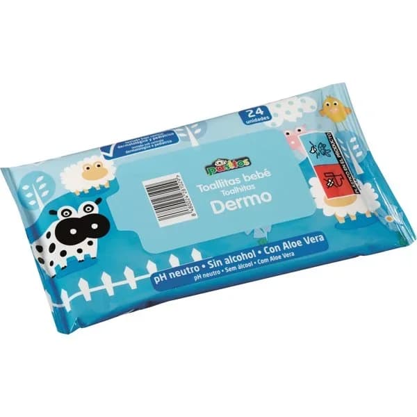 Toallitas Humedas Infantiles Perfumadas - 25 ud - Imagen del producto en Findit