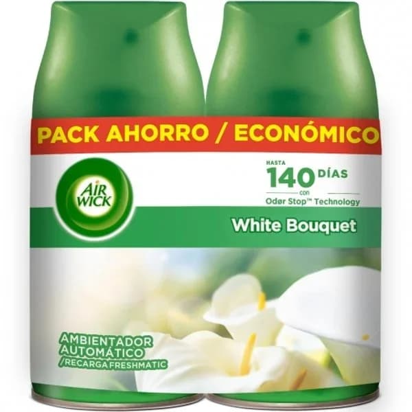 Recambio Air Wick Duplo F.Matic W.Buquet - 2 ud - Imagen del producto en Findit