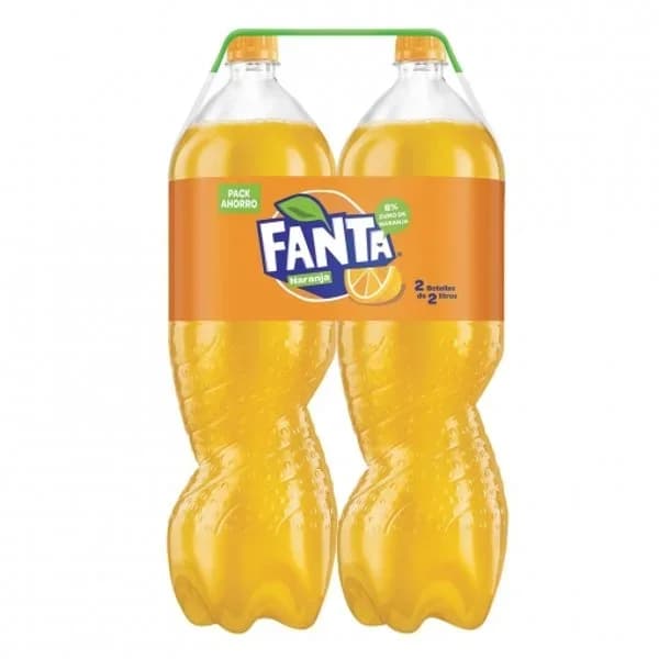 Refresco de naranja botella 2x2 l - 4 l - Imagen del producto en Findit