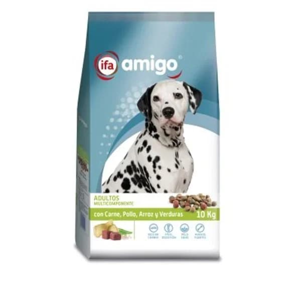 Pienso de perro con carne, pollo y vegetales 10 kg - 9.99 kg - Imagen del producto en Findit