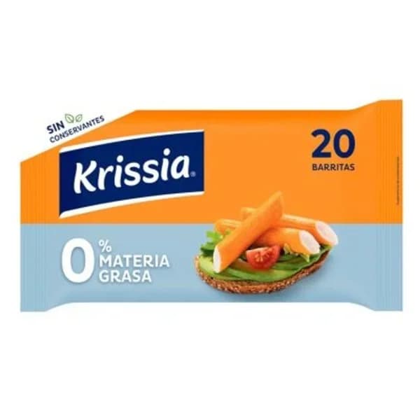 Barritas de cangrejo 0% 20 unidades 300 g - 0.3 kg - Imagen del producto en Findit
