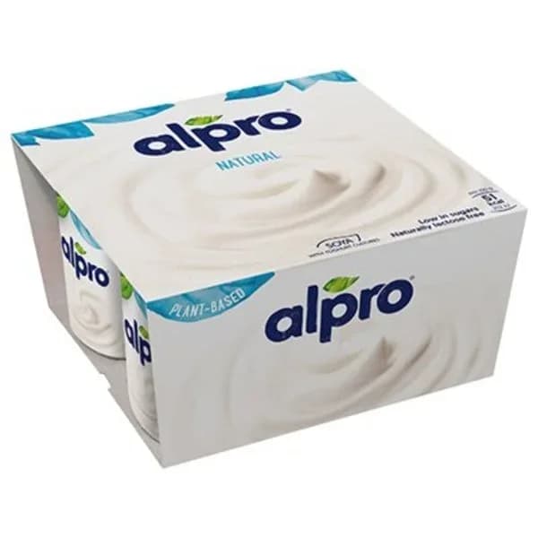 Yogur natural vegetal 4x125 g - 0.5 kg - Imagen del producto en Findit