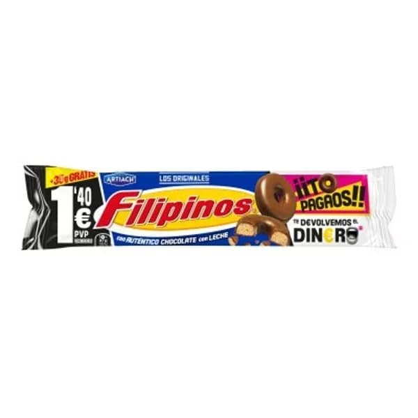 Filipinos Chocolate con Leche 93G - 0.13 kg - Imagen del producto en Findit