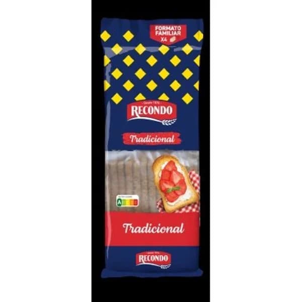 Pan tostado tradicional 60 unidades - 0.54 kg - Imagen del producto en Findit