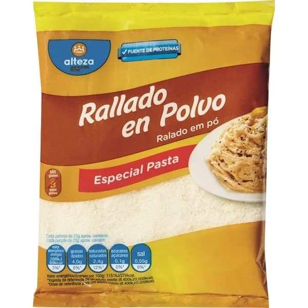 Queso Rallado Polvo - 0.1 kg - Imagen del producto en Findit