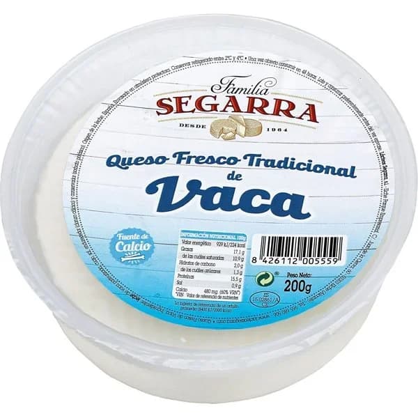 Queso Fresco Vaca - 0.2 kg - Imagen del producto en Findit