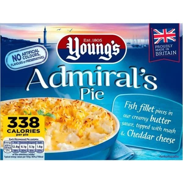 Pastel Admiral´s Pie Congelado - 0.34 kg - Imagen del producto en Findit