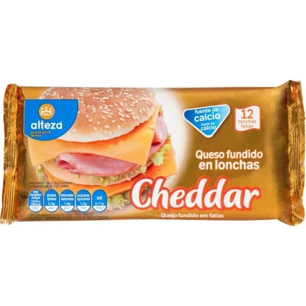 Queso Cheddar Loncha 250G - 0.25 kg - Imagen del producto en Findit
