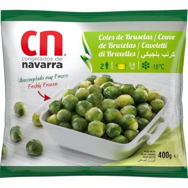 Coles Bruselas Congeladas - 0.4 kg - Imagen del producto en Findit