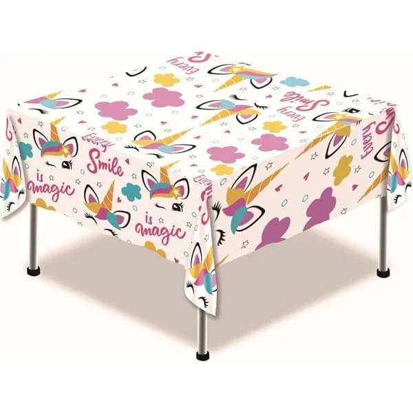Mantel Fiesta Unicornio 120X180 - 0.55 ud - Imagen del producto en Findit