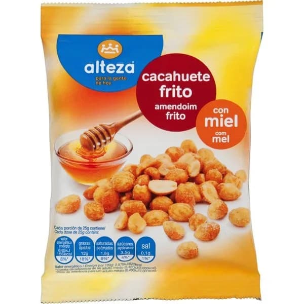 Cacahuete Frito Con Miel - 0.12 kg - Imagen del producto en Findit