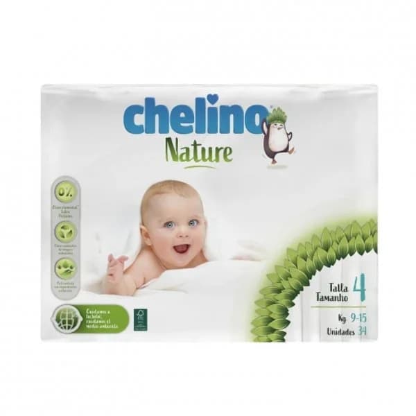 Pañal Bebé Talla 4 de 9 a 15 Kg - 1 ud - Imagen del producto en Findit