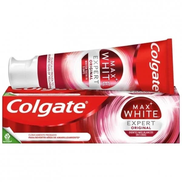 Dentífrico Max White Expert original COLGATE, tubo 75 ml - 0.08 l - Imagen del producto en Findit