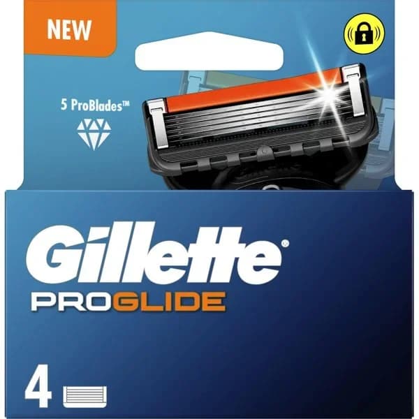 Recambio maquinilla gillette proglide 5 hojas 4uds - 4 ud - Imagen del producto en Findit