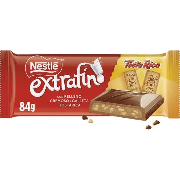 Chocolate con Galleta Tosta Rica Tableta 120G - 0.08 kg - Imagen del producto en Findit