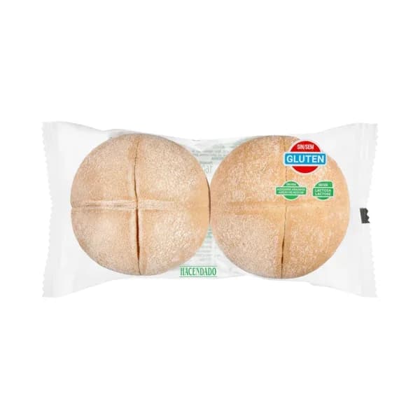Pan redondo sin gluten Hacendado - 0.16 kg - Imagen del producto en Findit