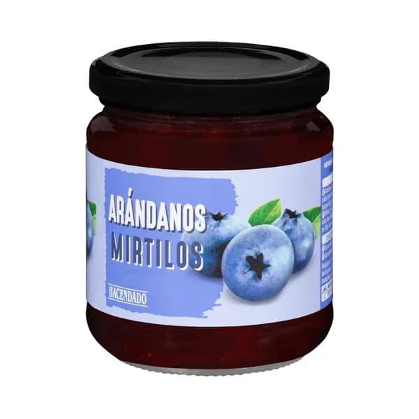 Mermelada de arándanos Hacendado - 0.33 kg - Imagen del producto en Findit