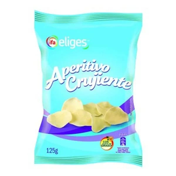 Patatas chips ligeras 125 g - 0.12 kg - Imagen del producto en Findit