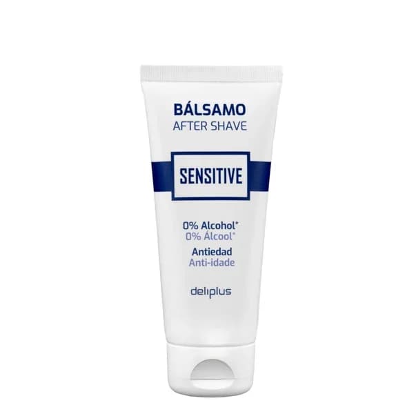 Bálsamo after shave Sensitive Deliplus con aloe vera y 0% alcohol - 0.1 l - Imagen del producto en Findit
