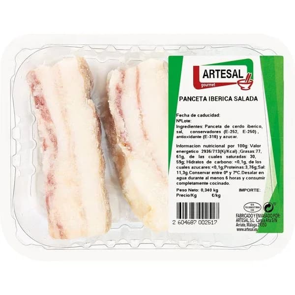Panceta Iberica Salada - 1 ud - Imagen del producto en Findit