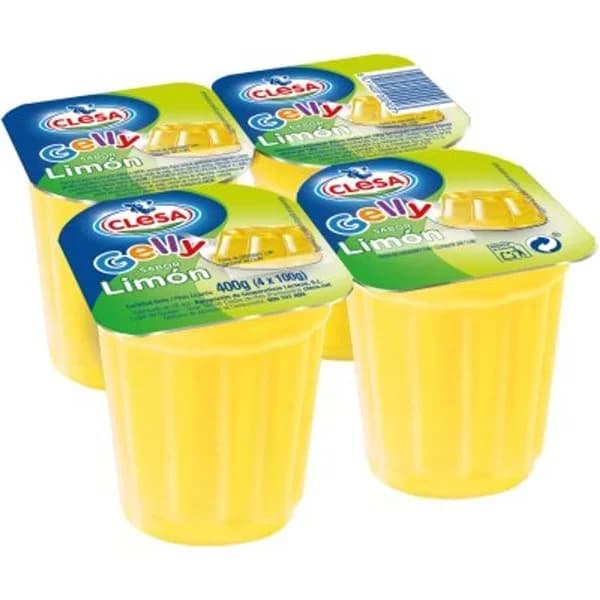 Gelatina de Limón 4x100 g - 0.4 kg - Imagen del producto en Findit