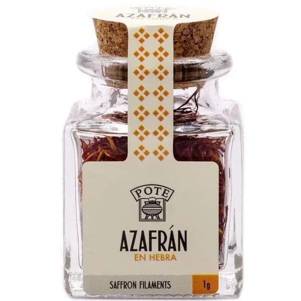 Azafrán en hebras POTE, tarro 1 g - 0 kg - Imagen del producto en Findit