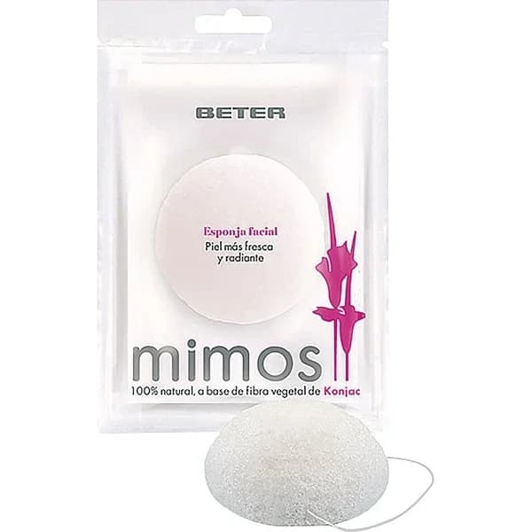 Esponja Natural Konjac Limpiadora Facial - 1 ud - Imagen del producto en Findit