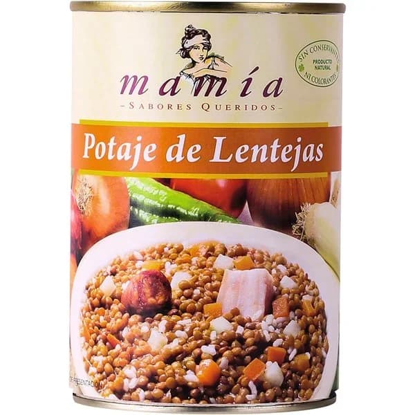 Potaje de Lentejas Bote - 0.4 kg - Imagen del producto en Findit