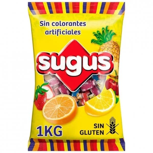 Caramelos masticables de frutas Sugus sin gluten 1 kg. - 0.15 kg - Imagen del producto en Findit