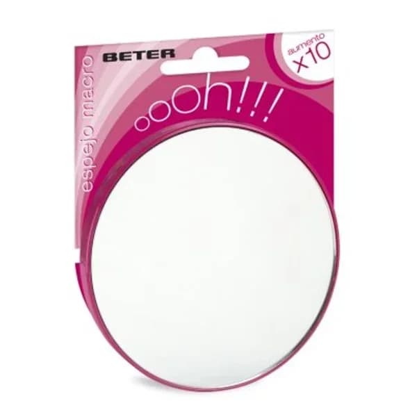 Espejo de aumento X10 con ventosa - 1 ud - Imagen del producto en Findit