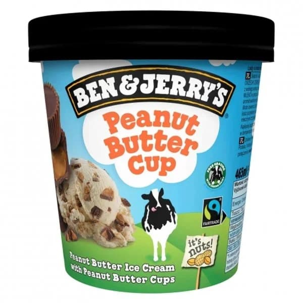 Penaut butter cup BEN&JERRY'S, tarrina 460 ml - 0.46 l - Imagen del producto en Findit