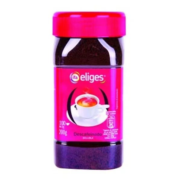 Café soluble descafeinado 200 g - 0.2 kg - Imagen del producto en Findit