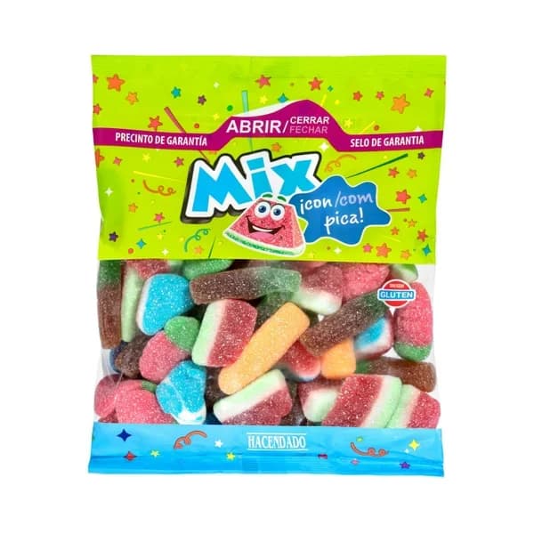 Golosinas Mix con pica Hacendado - 0.3 kg - Imagen del producto en Findit