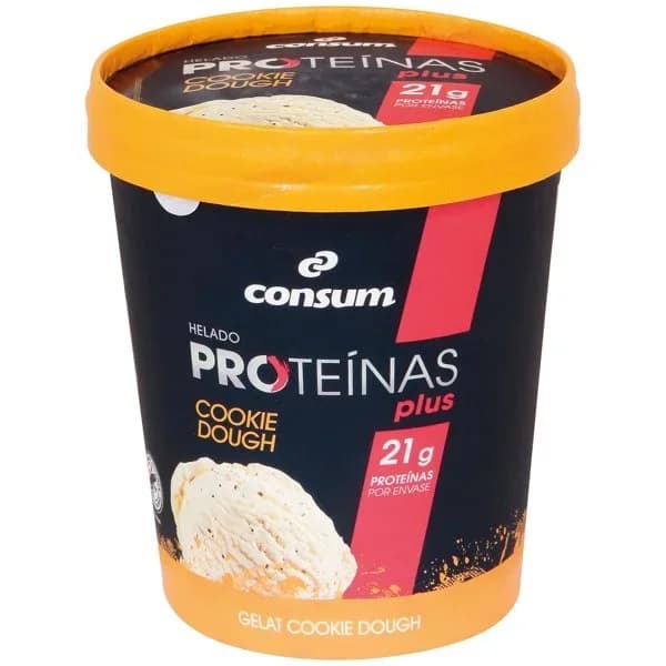 Tarrina Proteínas Cookies Dough 500 ml - 0.26 kg - Imagen del producto en Findit