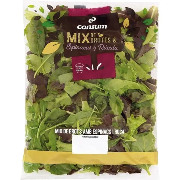 Mix de Brotes Con Espinaca y Rúcula - 0.1 kg - Imagen del producto en Findit