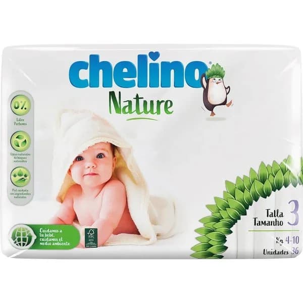 Pañal Bebé Talla 3 De 4 a 10 Kg - 36.46 ud - Imagen del producto en Findit