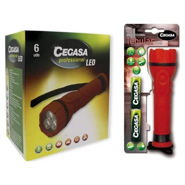 Linterna Tubular 3 LED - 1 ud - Imagen del producto en Findit