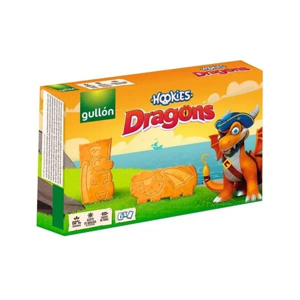 Galletas Hookies Dragon - 0.25 kg - Imagen del producto en Findit