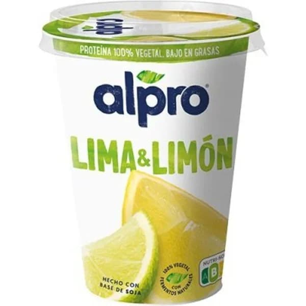 Yogur vegetal sabor lima-limón 400 g - 0.4 kg - Imagen del producto en Findit
