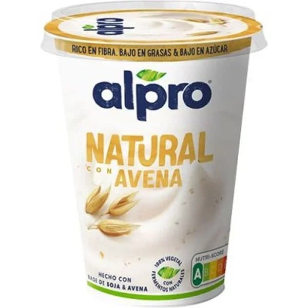Preparado de soja natural con avena Alpro sin lactosa 400 g. - 0.4 kg - Imagen del producto en Findit
