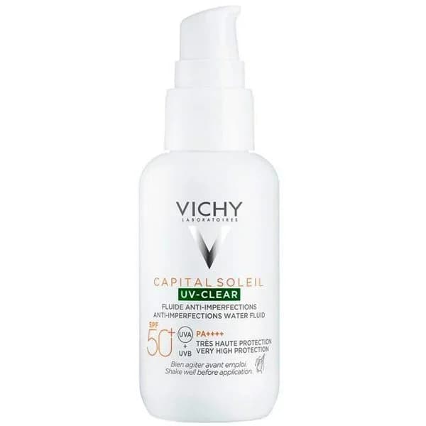 Protector solar fluído SPF50+ VICHY CAPITAL SOLEIL, tubo 40 ml - 1 ud - Imagen del producto en Findit