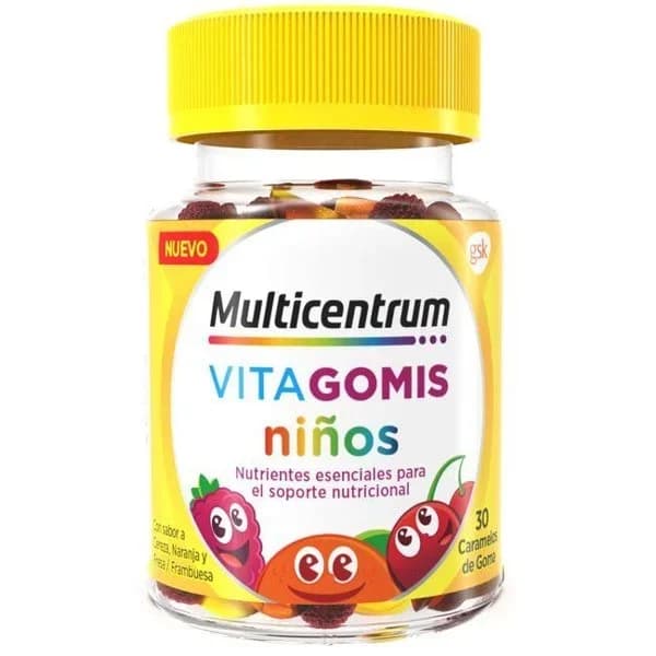 Vitagomis para niños MULTICENTRUM, bote 30 uds - 1 ud - Imagen del producto en Findit