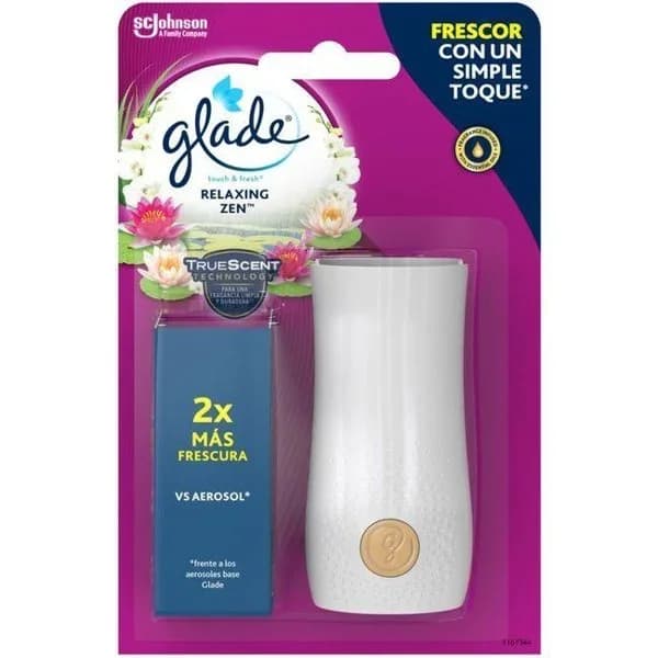 Ambientador mini relax GLADE, aparato + recambio - 1 ud - Imagen del producto en Findit