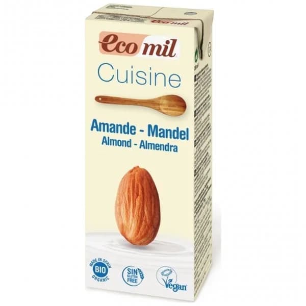 Salsa Vegetal de Almendra 200ML - 0.2 l - Imagen del producto en Findit