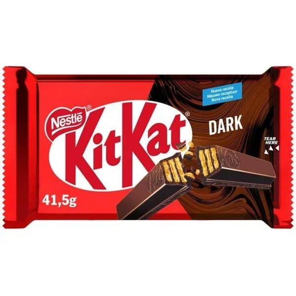 Chocolate negro KIT KAT, tableta 41,5 g - 1 ud - Imagen del producto en Findit