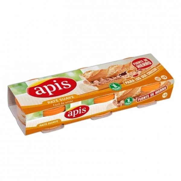 Paté Hígado de Cerdo Suave Pack de 3 - 0.24 kg - Imagen del producto en Findit