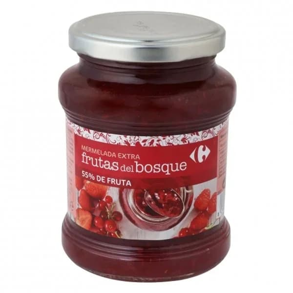 Mermelada de frutas del bosque categoría extra Carrefour 410 g. - 0.41 kg - Imagen del producto en Findit