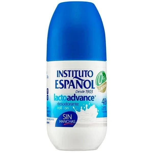 Desodorante Lactoadvance INSTITUTO ESPAÑOL, roll-on 75 ml - 0.08 l - Imagen del producto en Findit