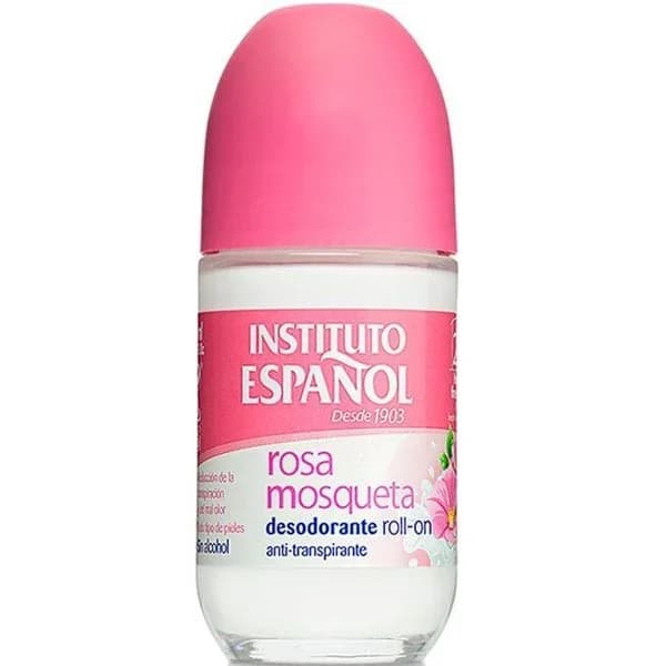 Desodorante rosa mosqueta INSTITUTO ESPAÑOL, roll on 75 ml - 0.08 l - Imagen del producto en Findit